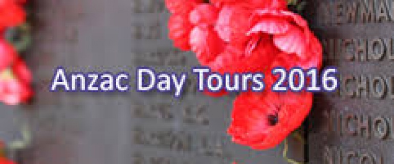 4 days Anzac 2024  Tours